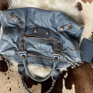 Balenciaga Le City lambskin bag